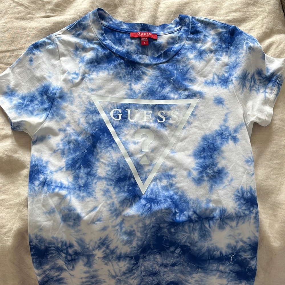 Guess tie dye T-shirt dress